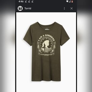 Torrid parks and rec shirt size 4